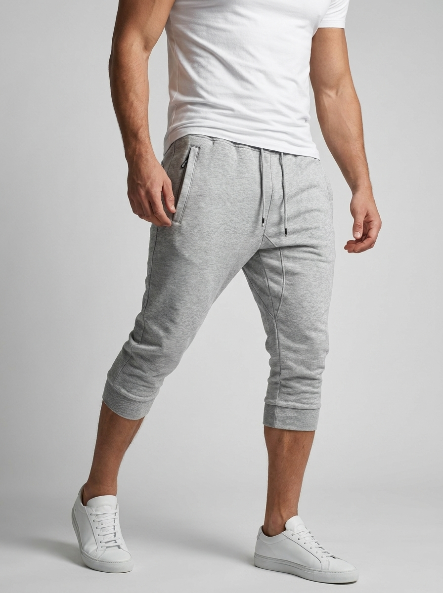 Renzor - pánské teplákové kraťasy pohodlný střih