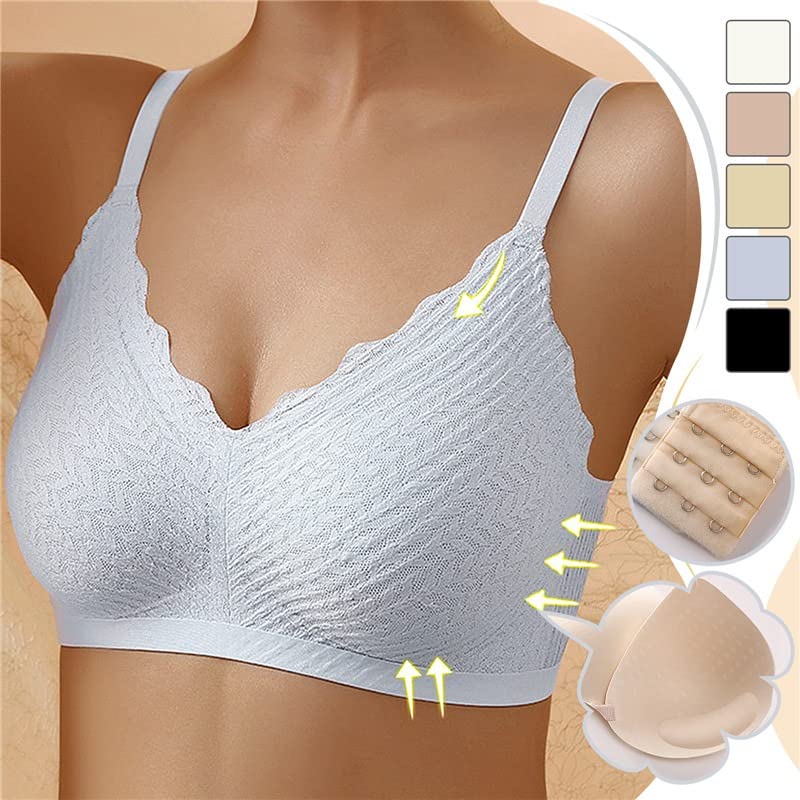 Amarielle - Sujetador para mujer sin aros con ajuste cómodo