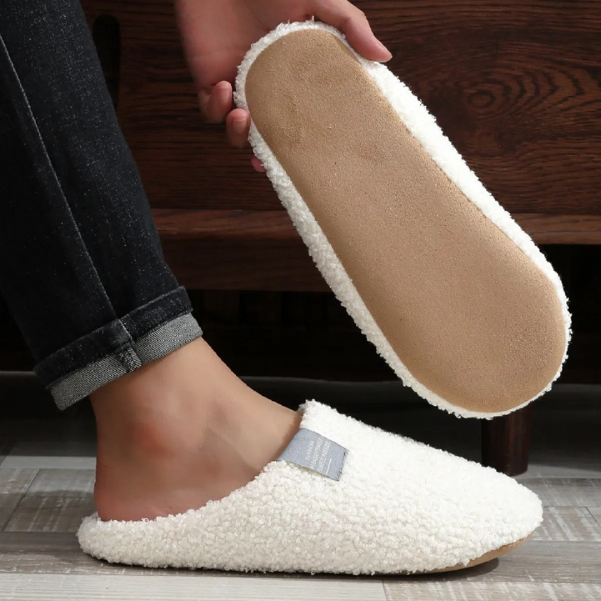 Dames pantoffels met voering | Winter