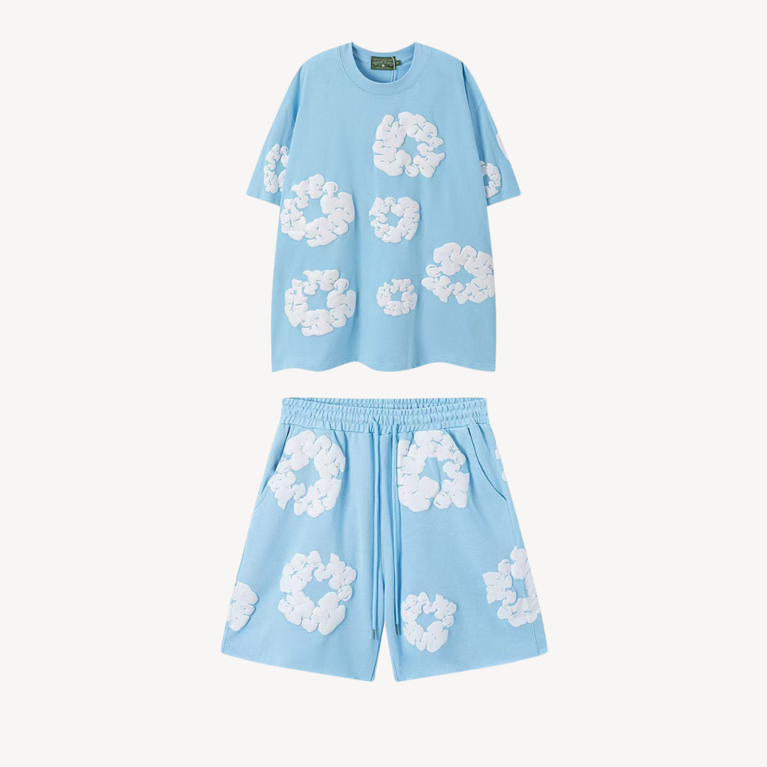 Unisex Loungewear-Set Mit Shirt Und Shorts | Co-Ord