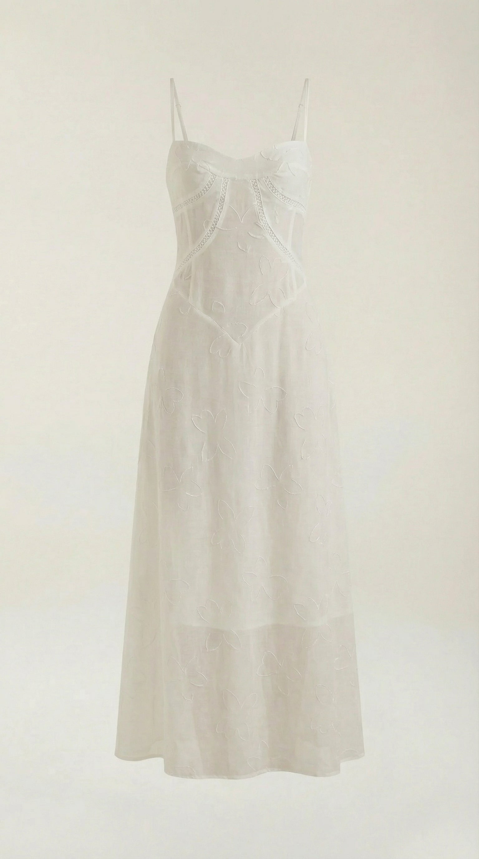 Aravelle - Vestido largo de jacquard