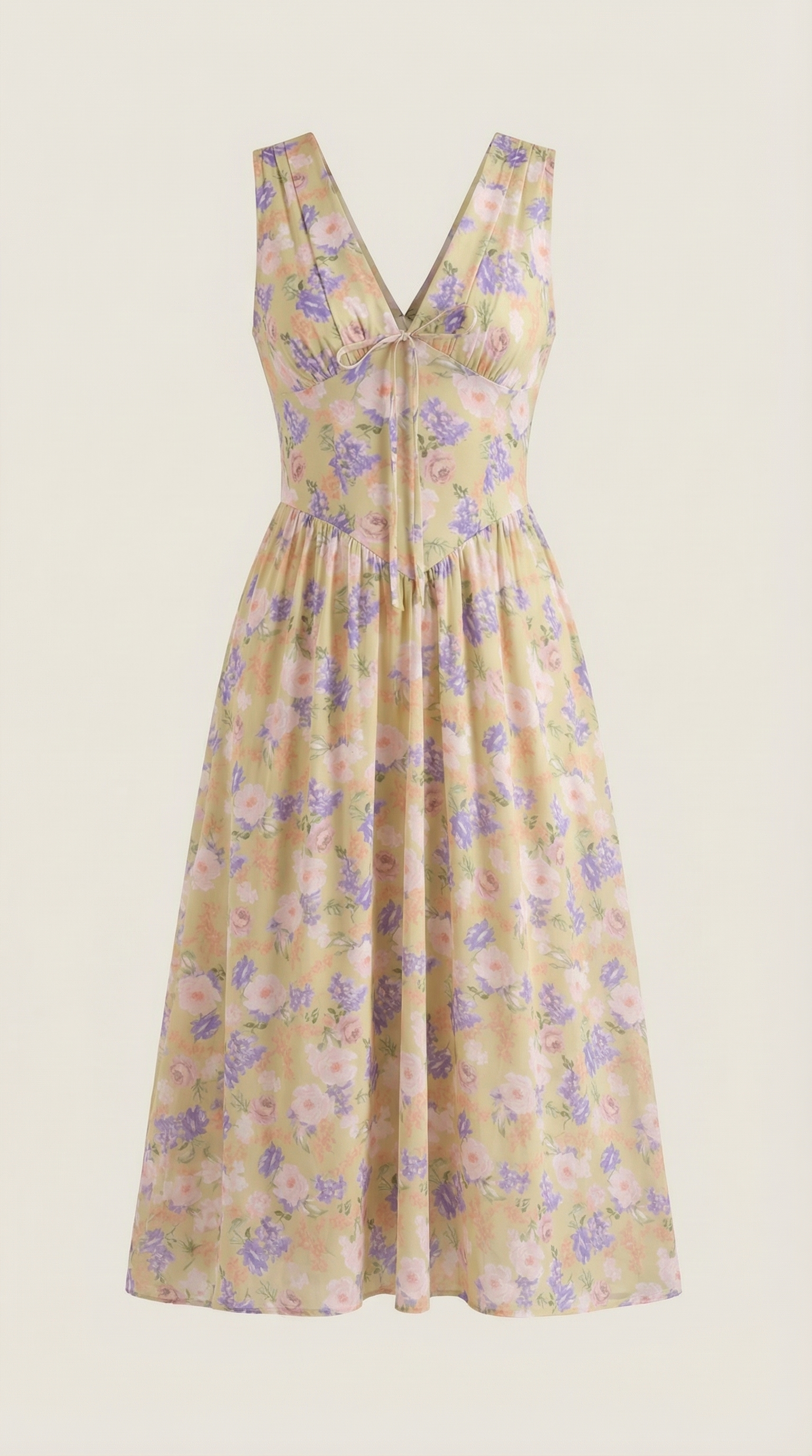 Cassiora - Luftiges Midi Sommerkleid