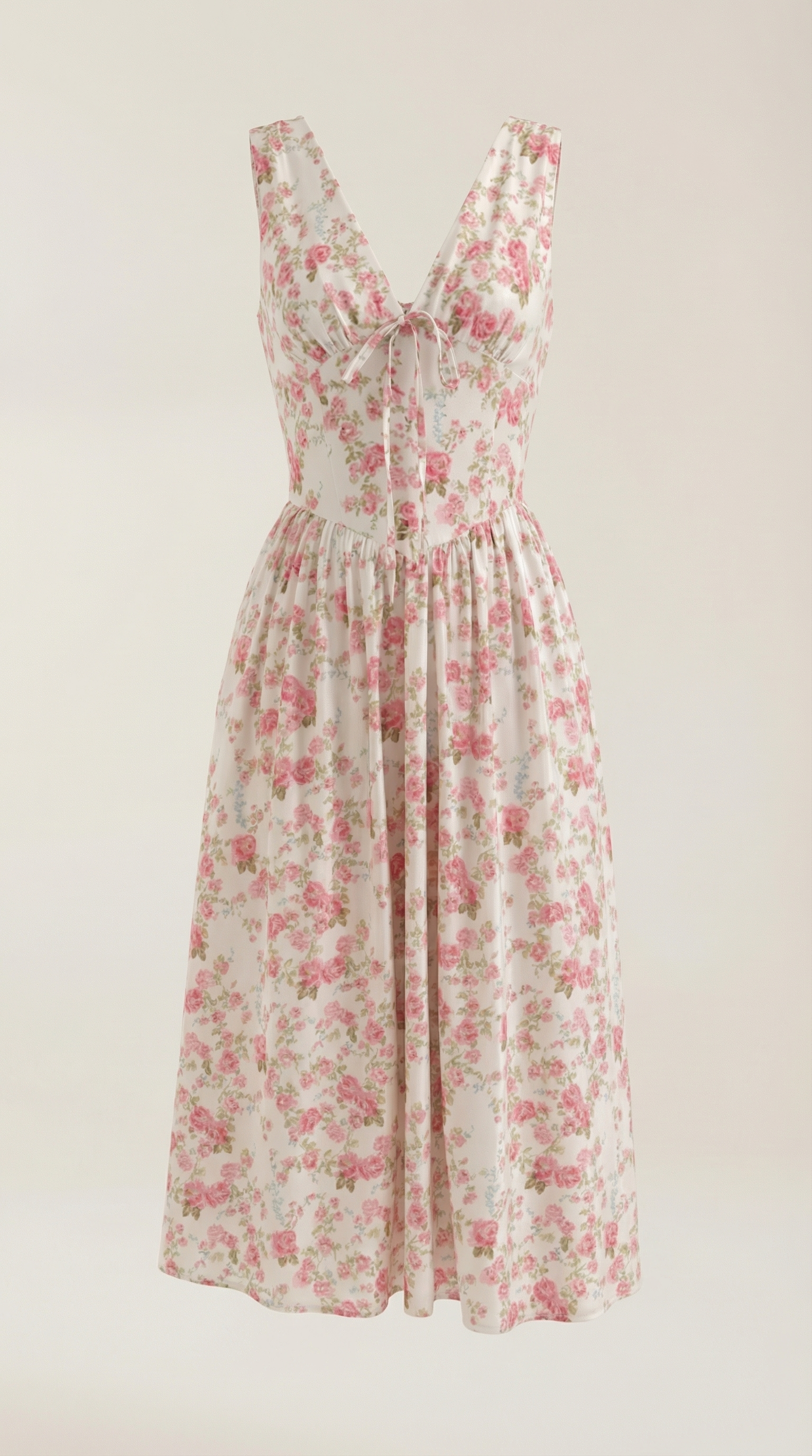 Cassiora - Luftiges Midi Sommerkleid