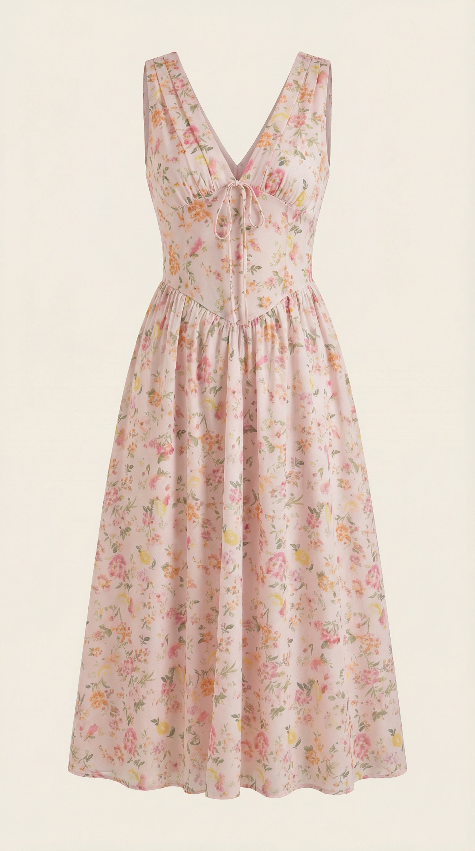 Cassiora - Luftiges Midi Sommerkleid