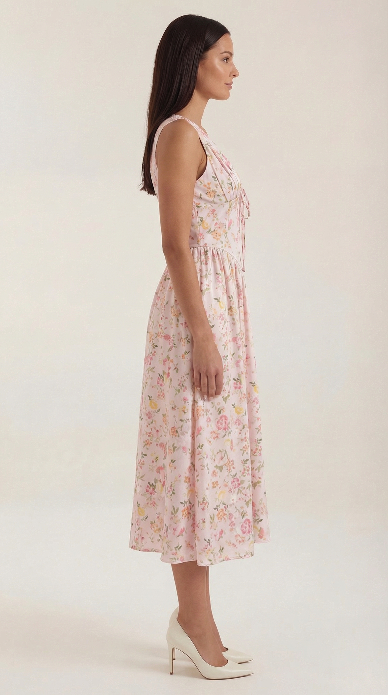 Cassiora - Luftiges Midi Sommerkleid