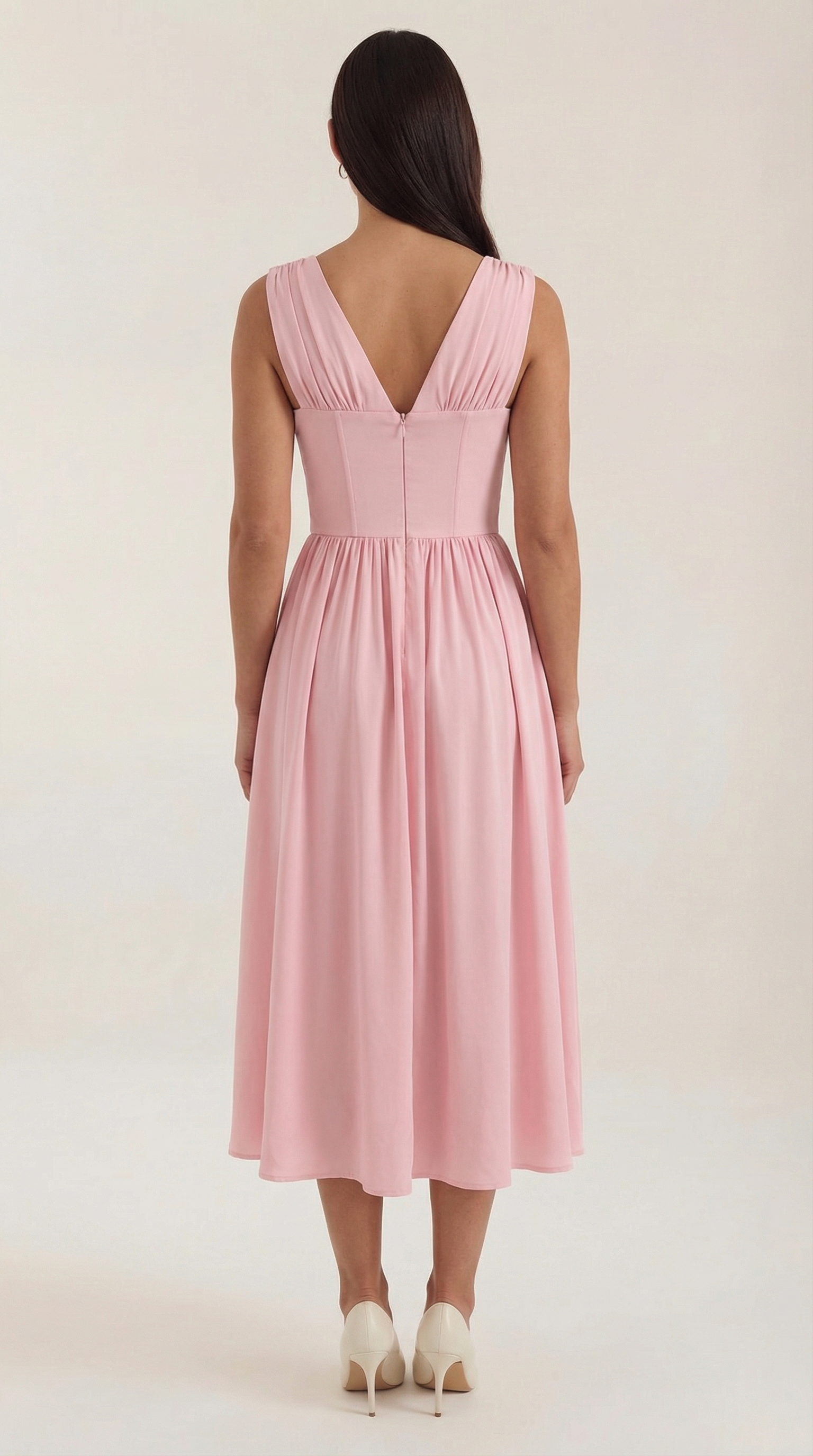 Cassiora - Luftiges Midi Sommerkleid
