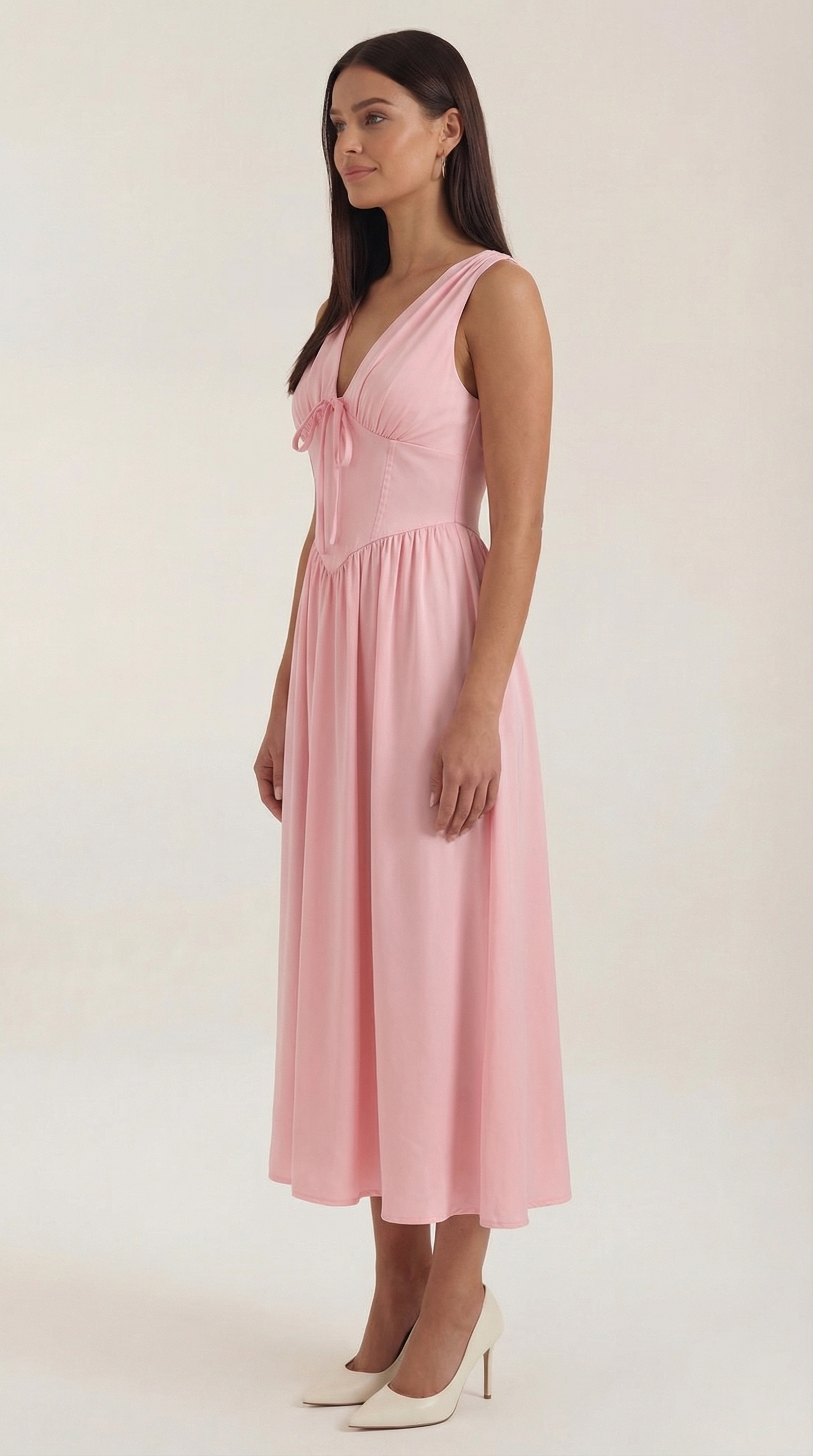 Cassiora - Luftiges Midi Sommerkleid