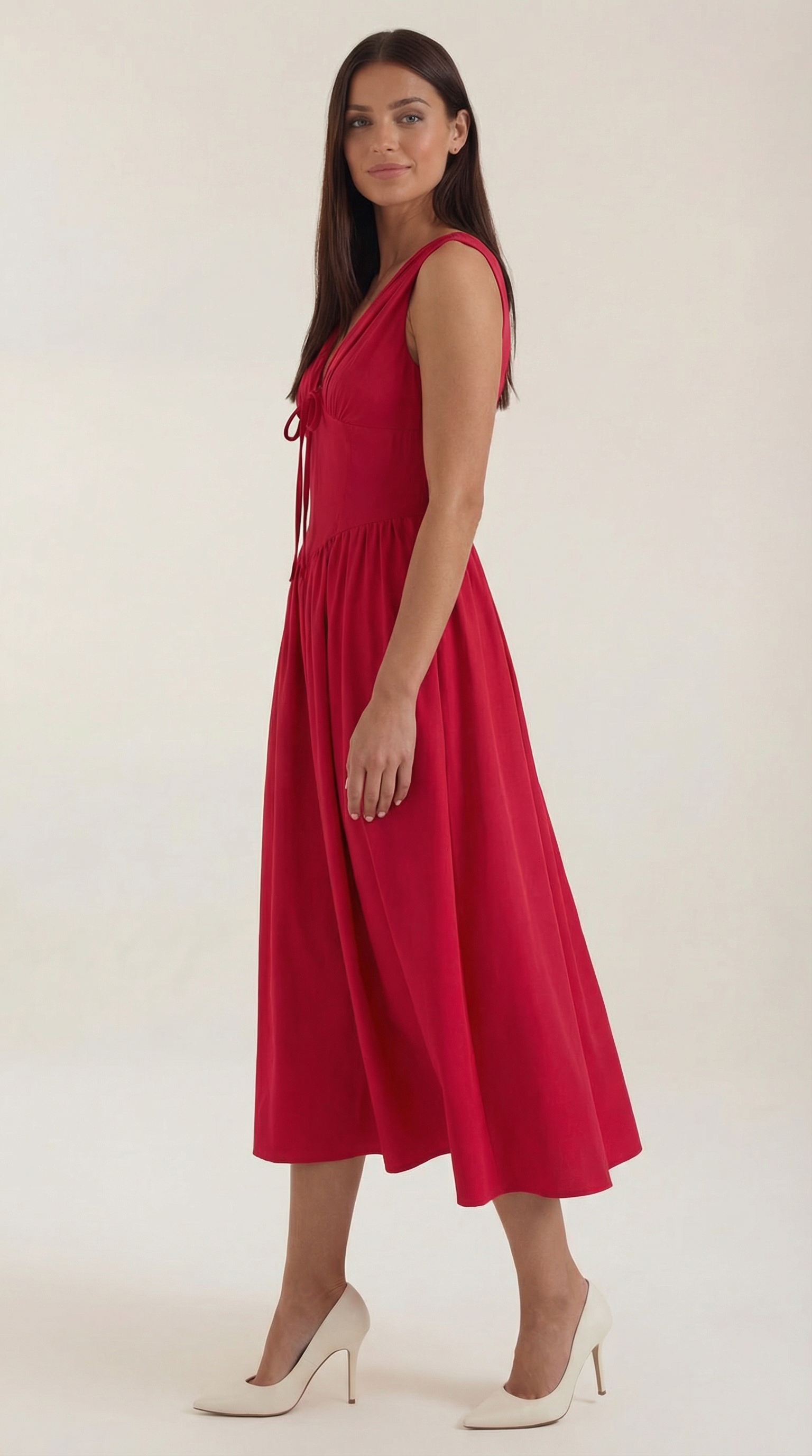Cassiora - Luftiges Midi Sommerkleid