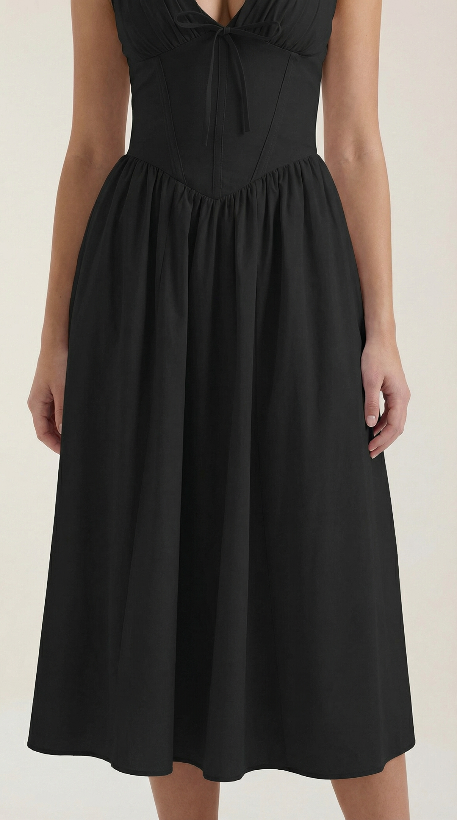 Cassiora - Luftiges Midi Sommerkleid