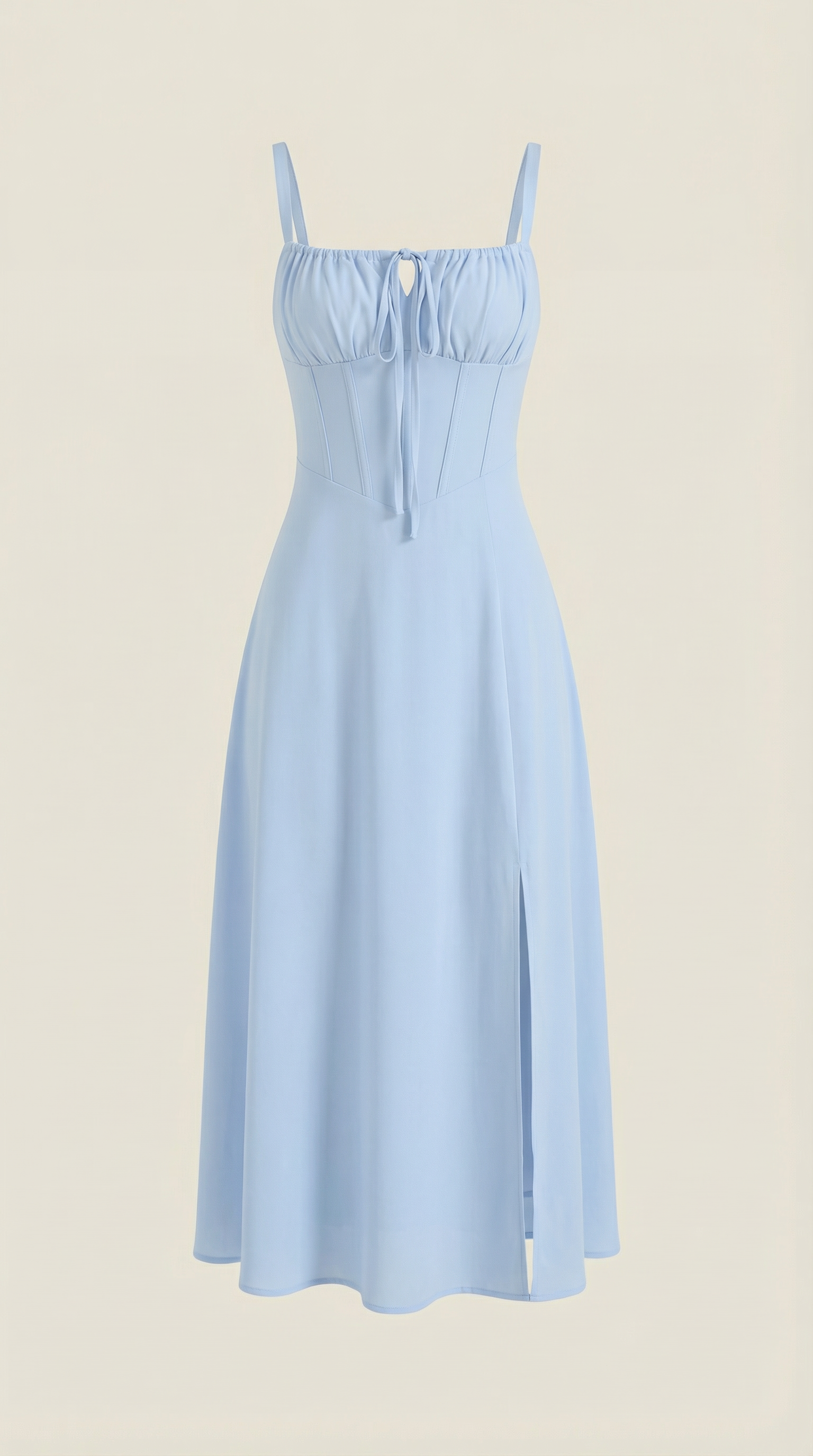 Aveline - Vestido midi con cordones