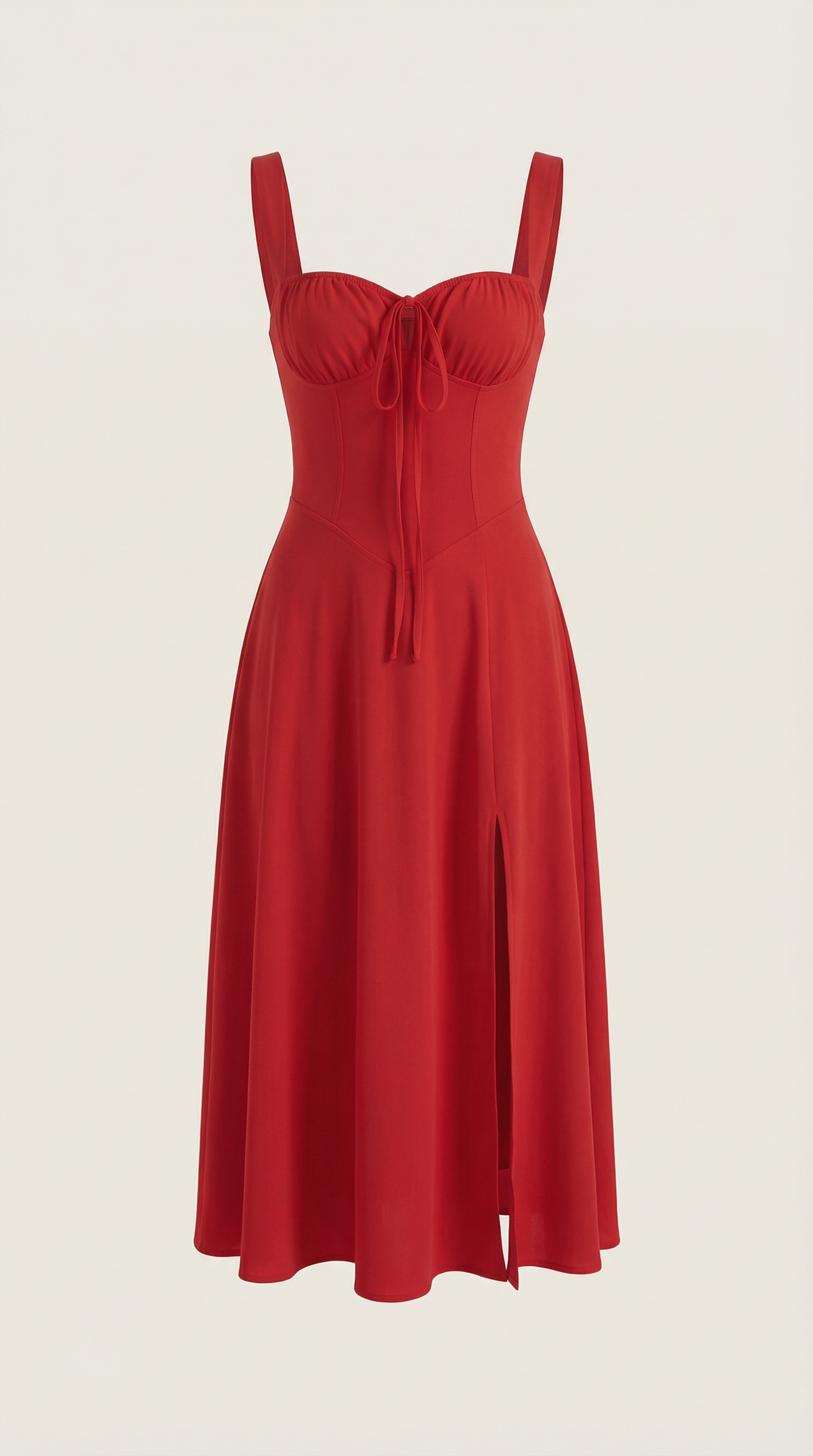 Aveline - Vestido midi con cordones