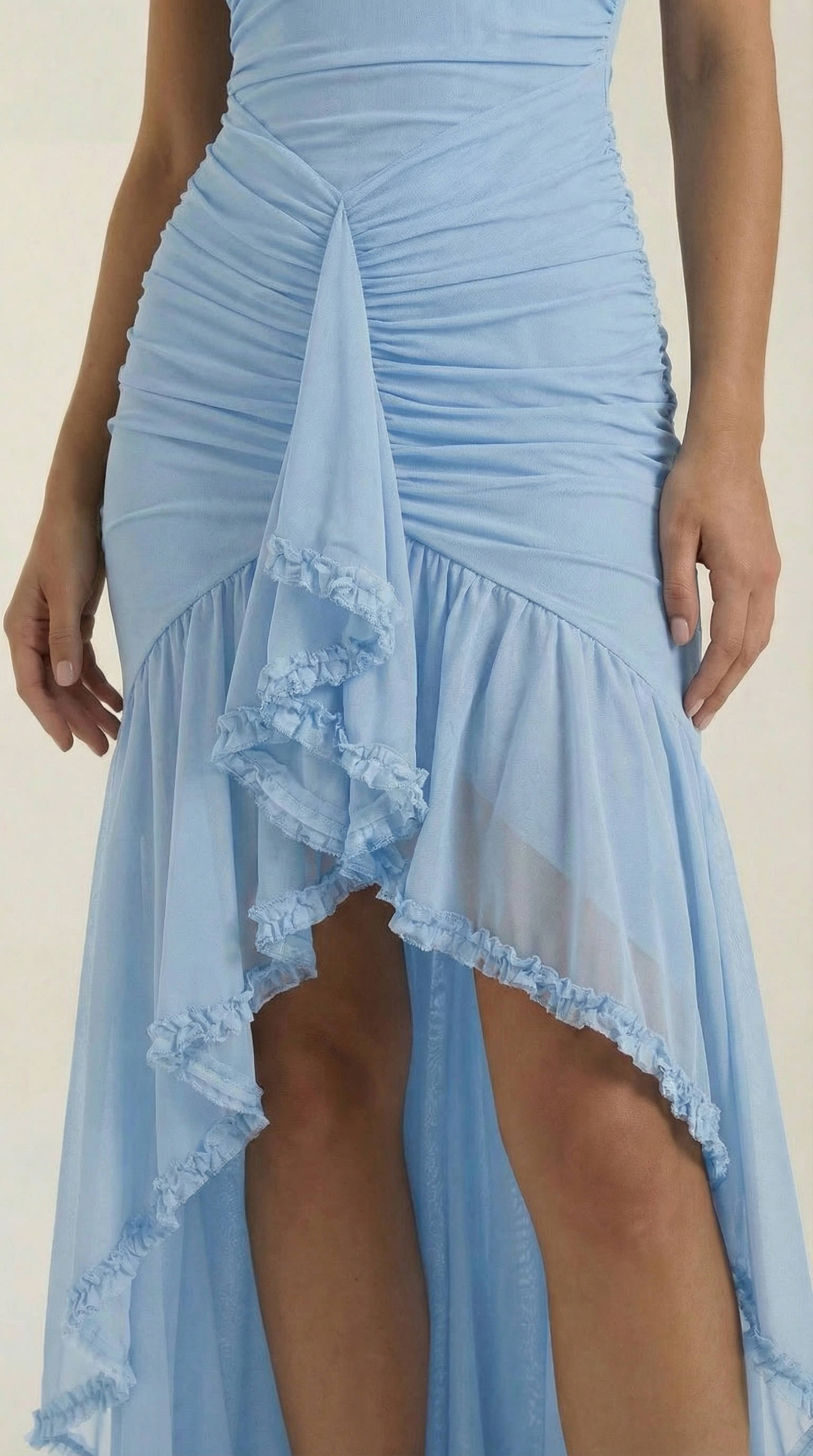 Elarisse - Plynulé maxi večerní šaty elegantní
