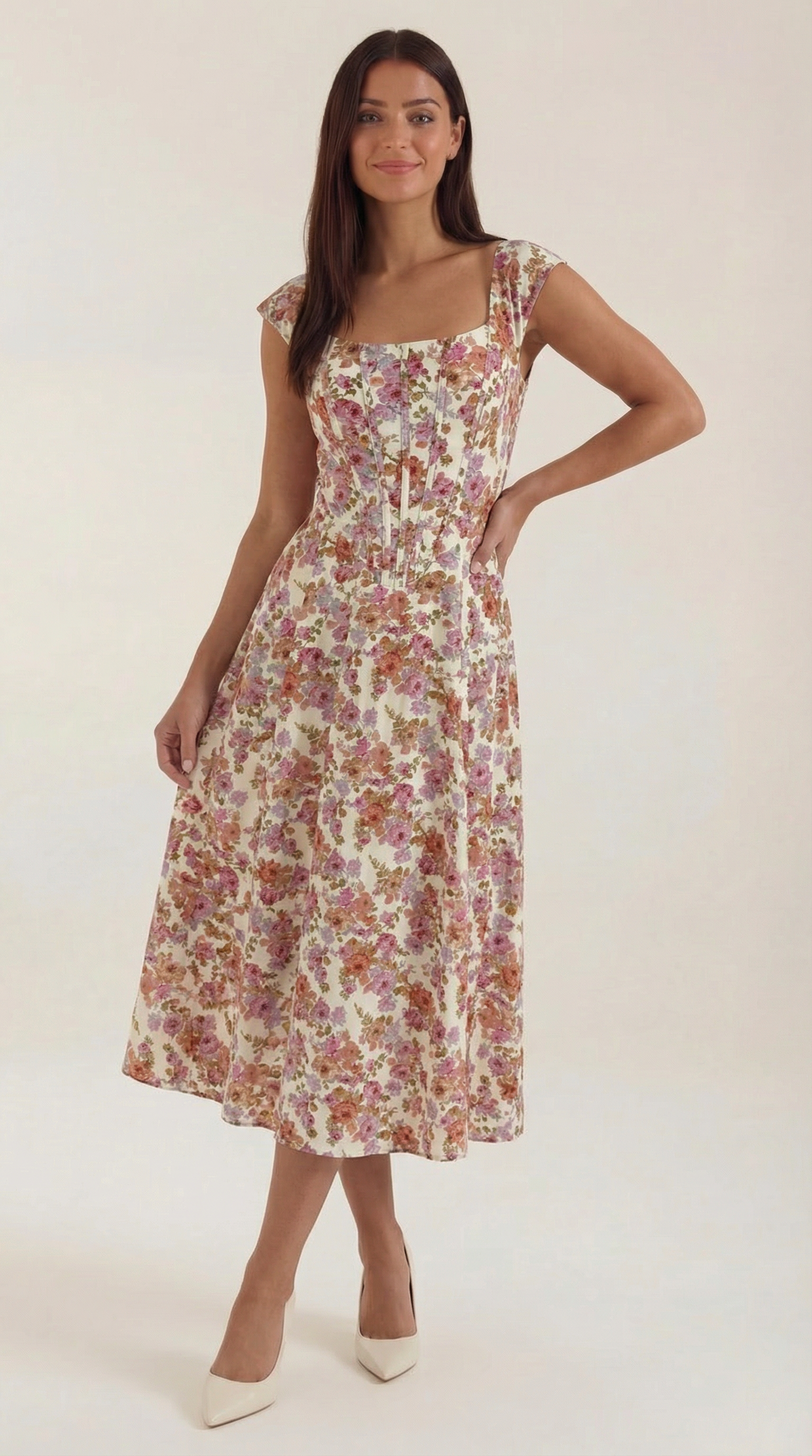 Dalira - Midi Sommerkleid