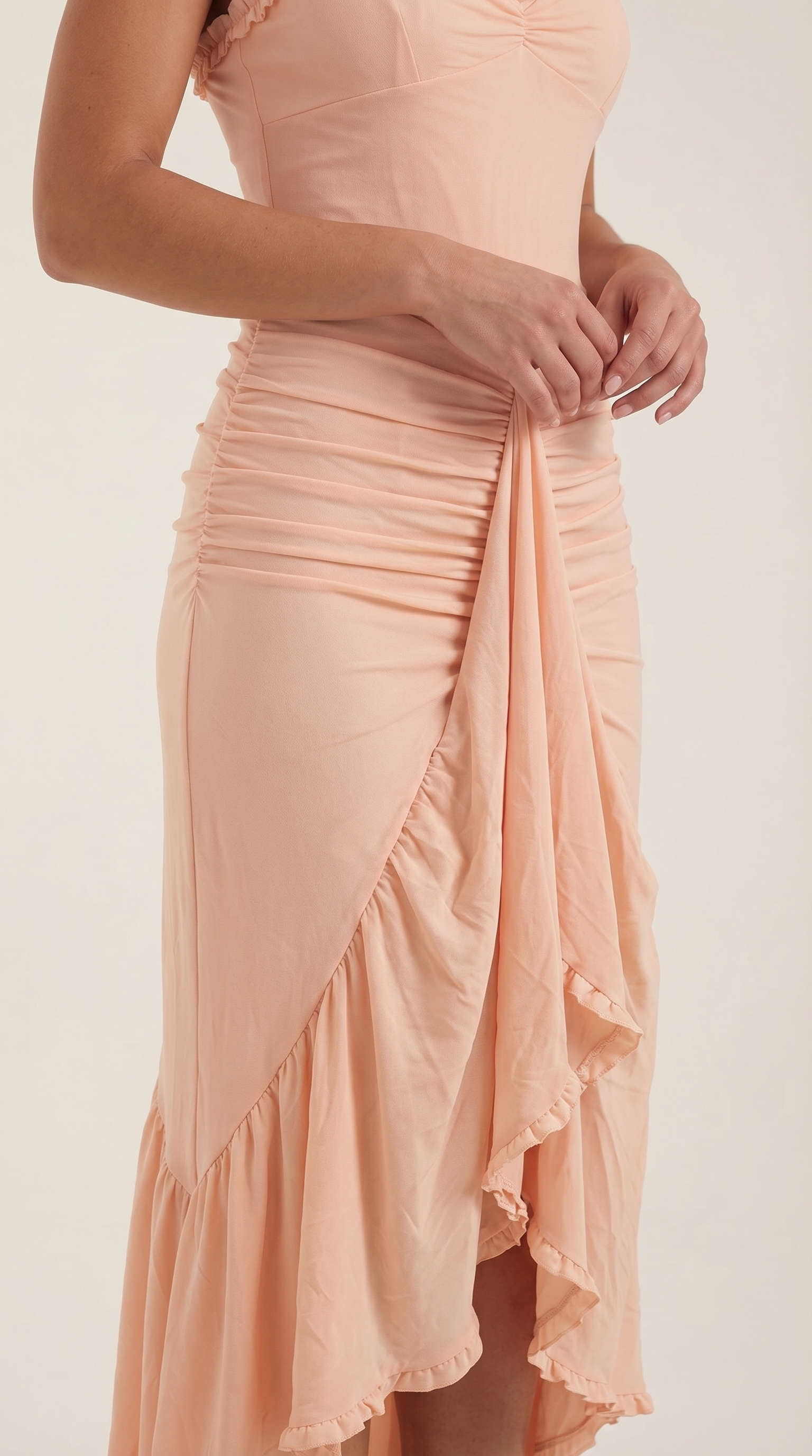 Elarisse - Plynulé maxi večerní šaty elegantní
