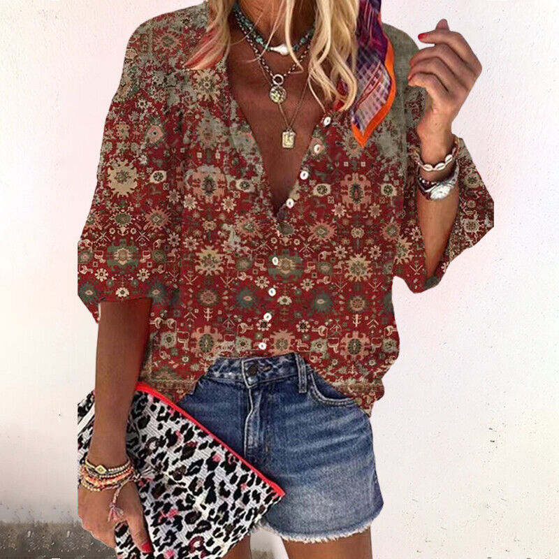 Eliza - Zomerblouse met print