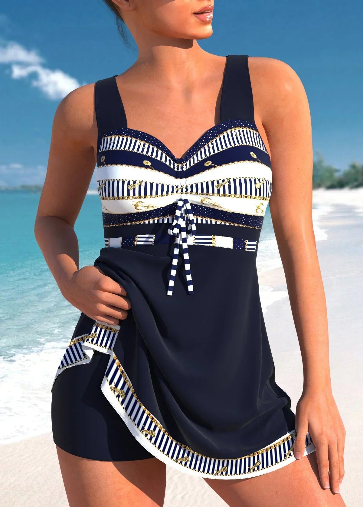 Veronique – Elegante y cómodo traje de baño para mujer de tela de alta calidad